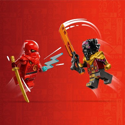 LEGO NINJAGO Kai and Ras&#39;s Car and Bike Battle Toddler Building Toy 71789_4