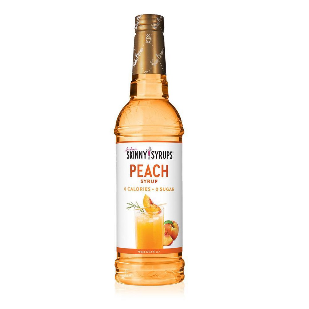 Jordan&#39;s Skinny Syrups Sugar Free Peach Syrup - 750ml