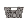 Simplify 3pc Rattan Tote Set with Sterling Silver Handles Gray - image 3 of 4