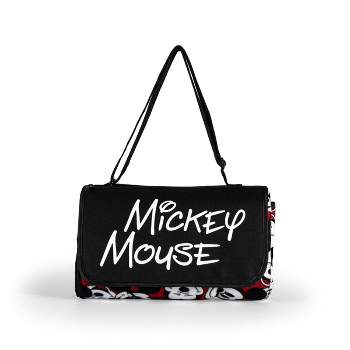 Picnic Time Mickey Mouse Outdoor Blanket Tote - Red/Black