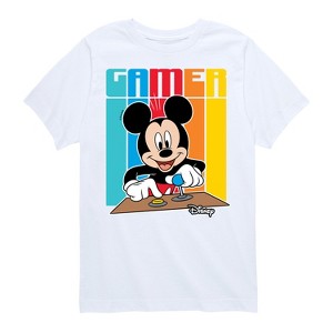 Boys' - Disney - Mickey Gamer Short Sleeve Graphic T-Shirt - 1 of 4