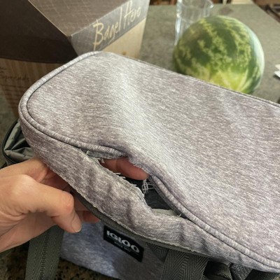 Igloo Lunch+ Cube 12 Lunch Tote with Pack Ins - Gray