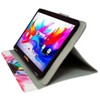 LINSAY 10.1"Octa Core  256GB Storage Android 15 Tablet with Rainbow Marble Case - 2 of 3