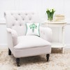 C&F Home 10" x 10" St. Patrick's Day Shamrock Bouquet Embroidered Small/Petite Cotton Accent Throw Pillow - 3 of 4