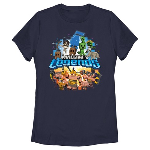 Women's Minecraft Legends Poster T-Shirt - image 1 of 4