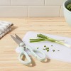 Kitchen Shears Mint Green - Room Essentials™: Stainless Steel Blade, Hand Wash, 3" Blade, ABS Handle, Kitchen Scissors - 2 of 3
