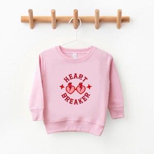 The Juniper Shop Heart Breaker Sunglasses Toddler Graphic Sweatshirt - 1 of 3