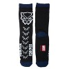 Mens Black Panther Wakanda Crew Socks - 2 of 3