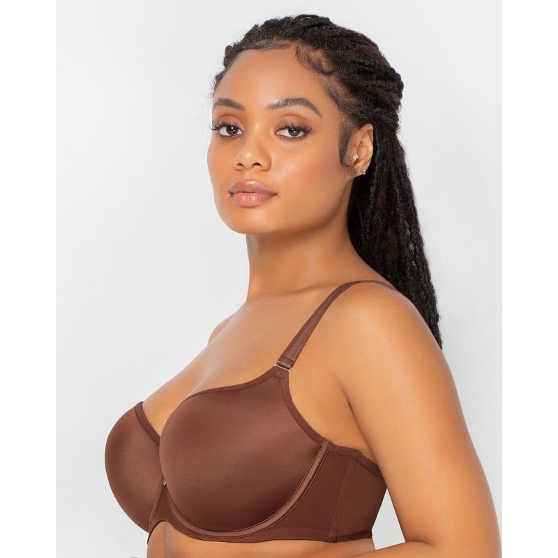 Curvy Couture Women's Tulip Smooth T-Shirt Bra, 3 of 6