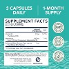 High Absorption Magnesium Malate Capsules, 1500MG Mag Malate with VIT B6 + Black Pepper for Energy & Nervous System Support, Nobi Nutrition, 90ct - 3 of 4