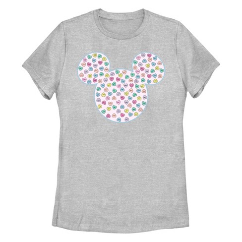 Women's Mickey & Friends Mickey and Friends Candy Filled Logo T-Shirt - image 1 of 4