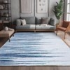 Nasitip Washable Area Rugs, Home Decor Carpet, Non Slip Striped Entryway Rug, Stain Resistant Soft Kitchen Rug - 2 of 4