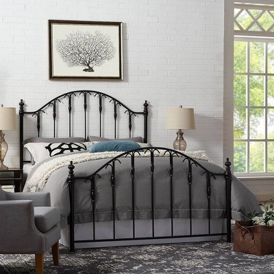 target metal headboard