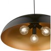 Livex Lighting Amador 3 - Light Pendant in  Shiny Black/Polished Chrome - 2 of 4