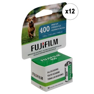 FUJIFILM 400 Color Negative Film (35mm Roll Film, 36 Exposures) - 12 Pack - 1 of 4