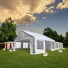 20x20 Feet Heavy Duty Parties Shelter Canopy,Tent With 2 Storgae Carry Bags For Outdoor Wedding,Parties And Events Shelter Tent-Coolbibila - 2 of 4