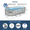 Bestway Power Steel Swim Vista Series II Above Ground Outdoor Swimming Pool - 3 of 4