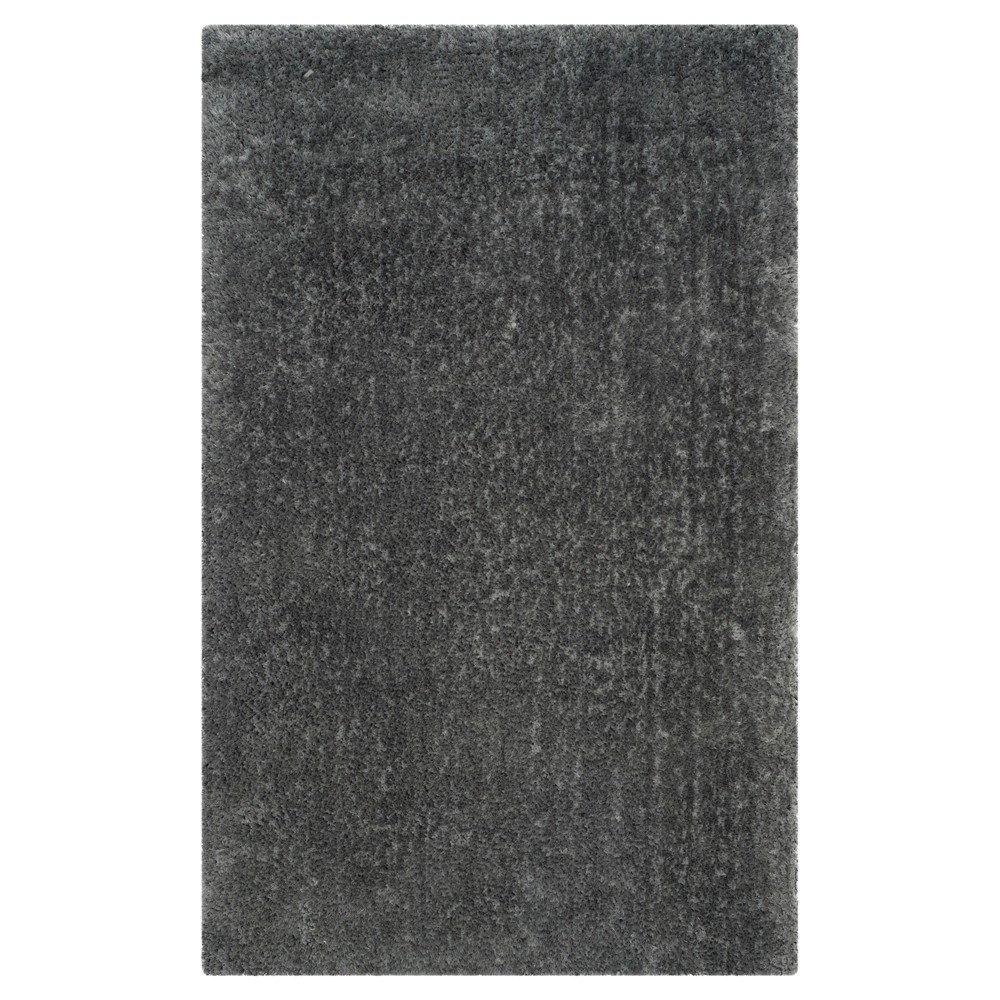 3'x5' Plymouth Solid Tufted Accent Rug Gray - Safavieh