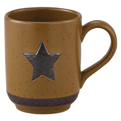 Park Designs Sawmill Star Mug Set - Tan