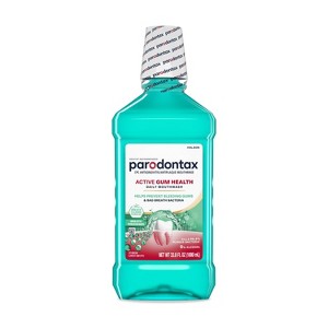 Parodontax Active Gum Health Breath Freshener Mouthwash - 33.8oz - 1 of 4