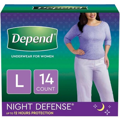 depends incontinence supplies