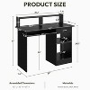 Yaheetech Home Office Wood Computer Desk with Storage Drawers - 2 of 4