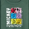 Women's - Disney - Streetwear Group Shot Lightweight French Terry Wide Neck Long Sleeve Shirt - 2 of 4