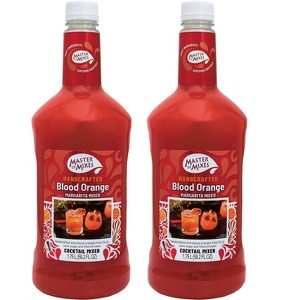 Master of Mixes Blood Orange Margarita Drink Mix - Ready to Use - 1.75 Liter Bottle (59.2 FlOz)-Mixer Perfect for Bartenders and Mixologists - 1 of 3
