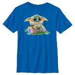 Boy's Star Wars: The Mandalorian Grogu Easter Egg Collector T-Shirt
