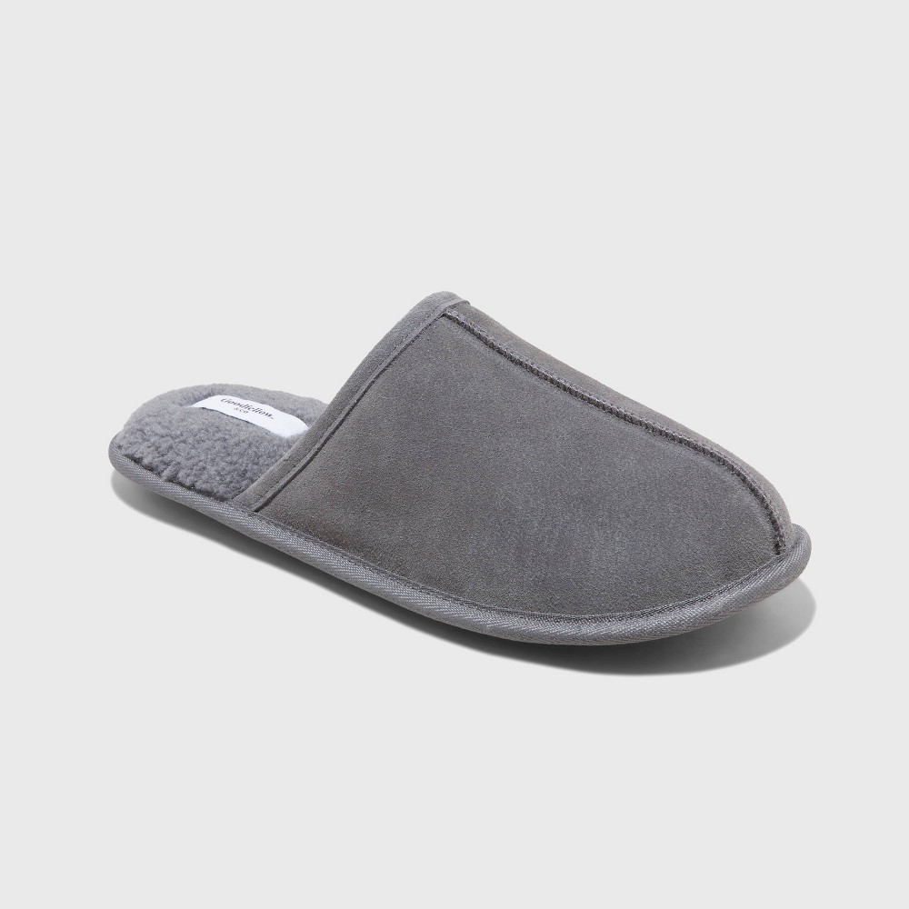 Men's Alex Slide Slippers - Goodfellow & Co Gray Small 7/8