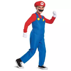 Kids' Super Mario Deluxe Halloween Costume Jumpsuit