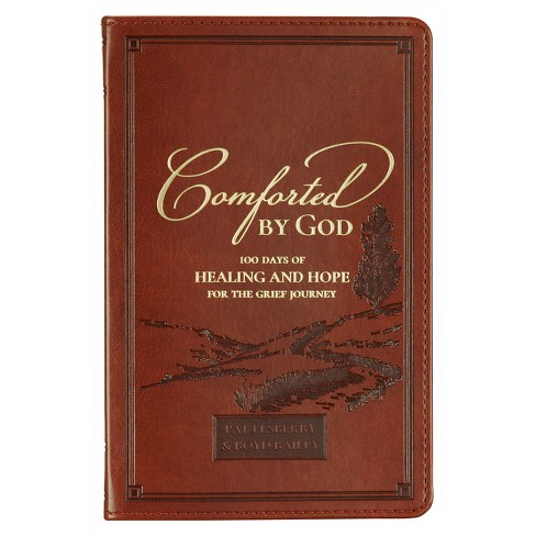 Devotional Comforted by God Faux Leather - (Leather Bound) - image 1 of 1