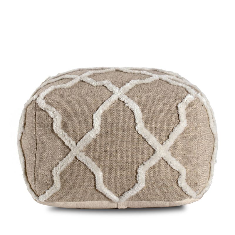 B Sides Moroccan Inspired Pouf - Anji Mountain, 3 of 8