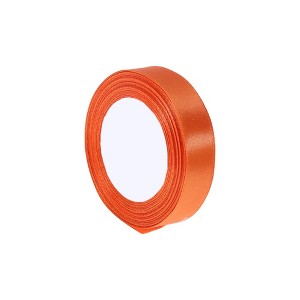 Unique Bargains Ribbons for Crafts Silk-Satin Blend for Bows & DIY Decor Polyester 866.14"x0.79" 1Pc - 1 of 4