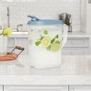Sterilite 1 Gallon Plastic Hinged Pitcher w/ Comfort Grip Handle, Blue, 12 Pack - 4 of 4