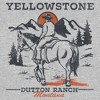 Women's Yellowstone Cowboy John Dutton Ranch Montana T-Shirt - 2 of 4