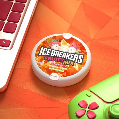 Ice Breakers Fruit Mix Flavored Sugar Free Mints - 1.5oz/2ct