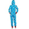 Tipsy Elves Snowman is an Island Jumpsuit - Cozy Christmas One-Piece Snowman Pajamas for Men and Women - 2 of 4