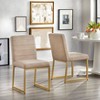 Set of 2 Chantel Upholstered Dining Chairs - Lifestorey - image 2 of 4