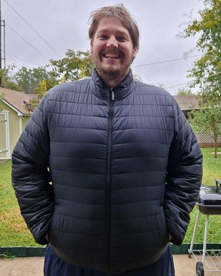 Target mens puffer outlet jacket