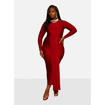Rebdolls Women's Nia Bodycon Maxi Dress