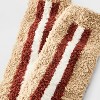 Women's Cinnamon Roll Christmas Cozy Crew Socks - Tan/Brown/White 4-10 - 3 of 4
