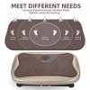 MaseiKar Vibration Plate Fitness Platform Whole Body Exercise Machine with 120 Speed Levels - 4 of 4