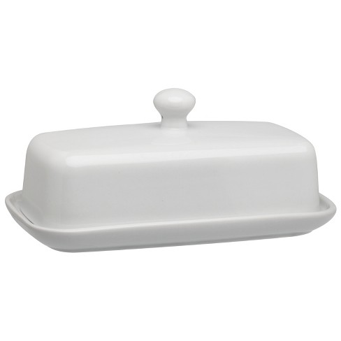 Stoneware Hand Lettered Mantequilla Butter Dish - Threshold™ : Target