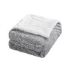 50"x60" Printed Fur to Faux Shearling Textured Throw Blanket - Sutton Home Fashions - image 2 of 4