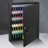 VEVOR 100-Key Cabinet,Key Lock Box with Adjustable Racks, Security Key Storage Box Steel,Key Organizer with 100 Colorful Key Tags and 2 Record Cards - 2 of 4