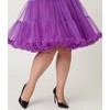 Unique Vintage Women's Plus 1950s Style Ruffled Petticoat Crinoline - 2 of 2