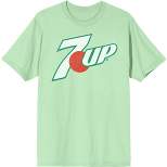 7Up Logo Men's Neo Mint Graphic T-Shirt