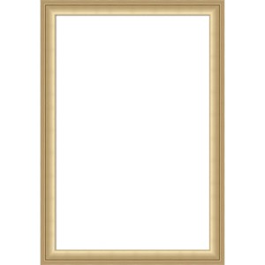 Amanti Art 20"x14" Florence Gold Framed Magnetic Dry Erase Board - 1 of 4