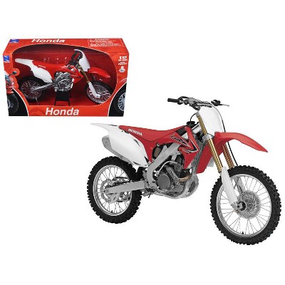 2012 Honda CR 250R Red 1/12 Diecast Motorcycle Model by New Ray